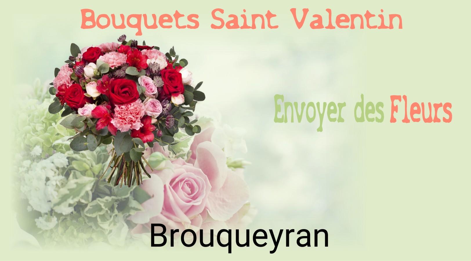 Roses de Saint-Valentin livrées à Brouqueyran